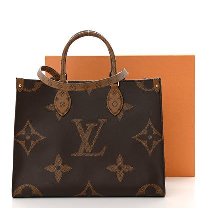 Louis Vuitton Reverse Monogram Giant Onthego MM 10 of 10