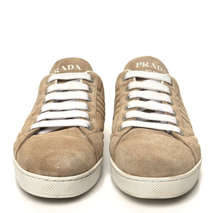 Prada Suede Nappa Diagramme Sneakers 37 Deserto 2 of 7
