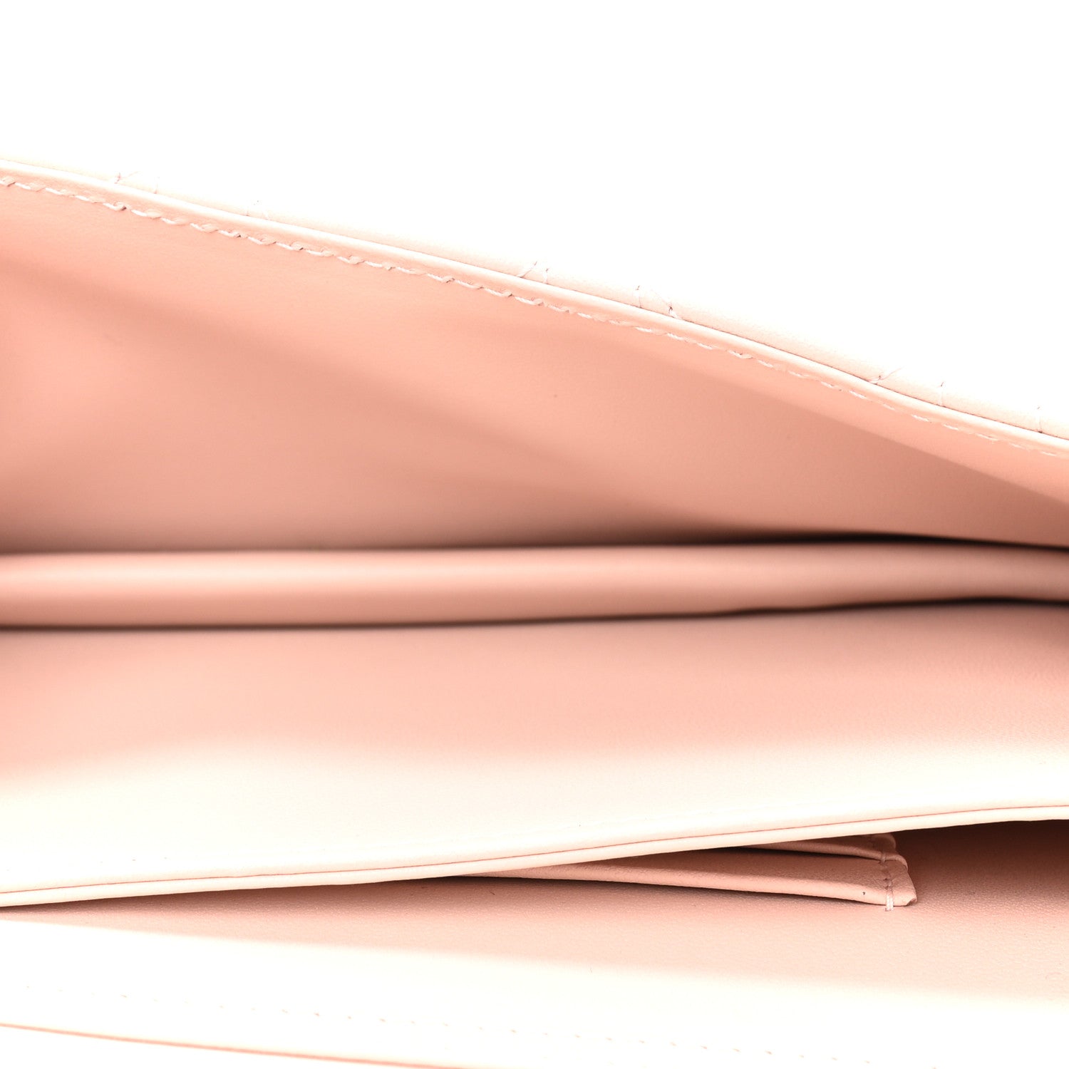 Christian Dior Lambskin Cannage Mini My Dior Top Handle Clutch Rose Poudre 6 of 13
