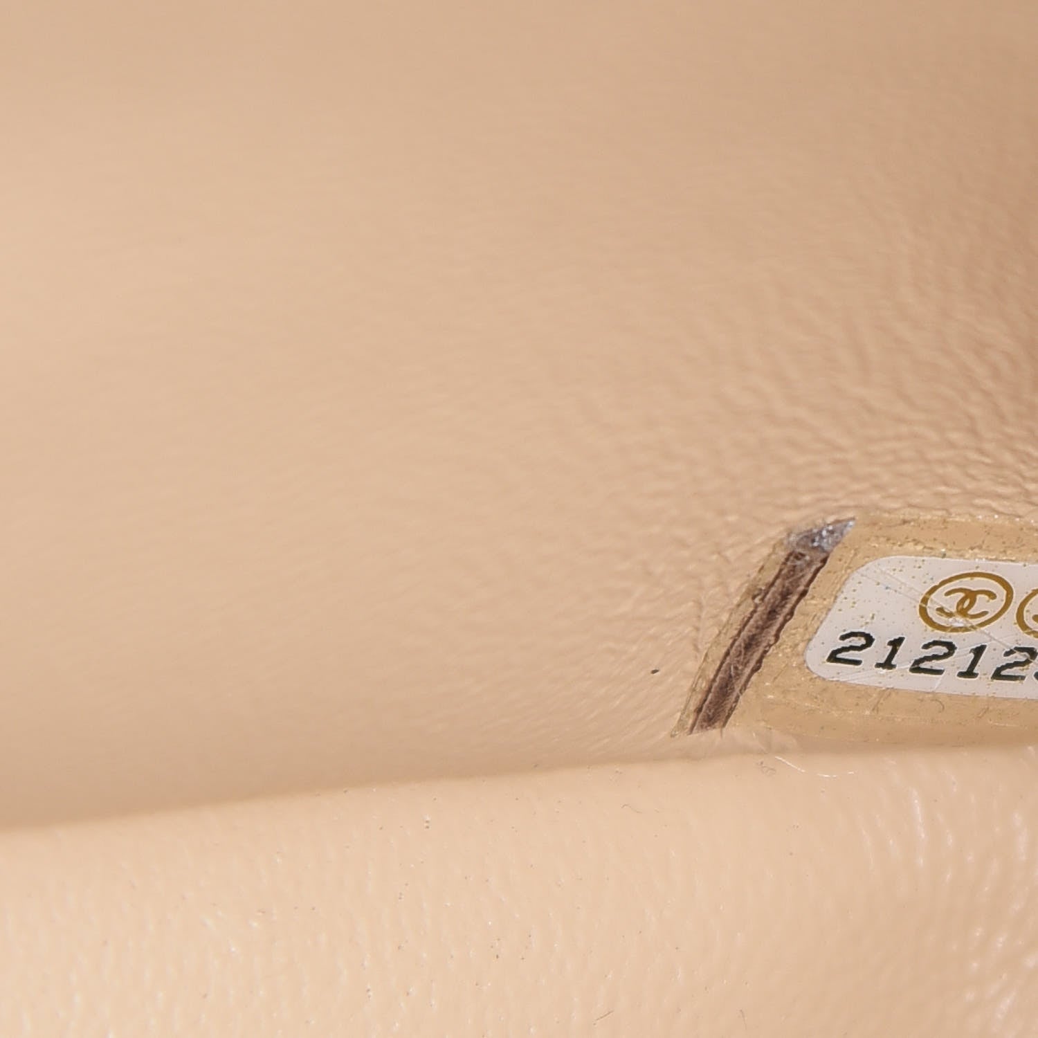 Chanel Caviar Quilted Jumbo Double Flap Beige Clair 7 of 10