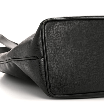 Chanel Caviar CC Timeless Tote Black 10 of 16