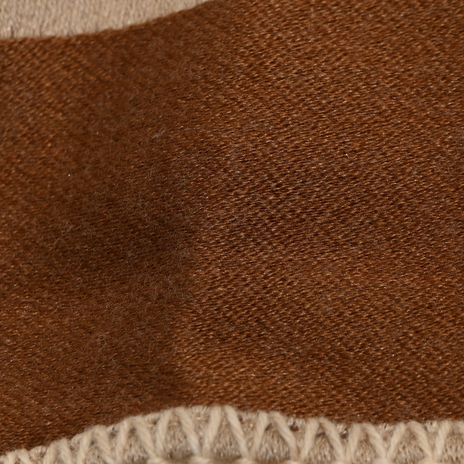 Louis Vuitton Wool Silk Cashmere Monogram Embrace Poncho Brown 7 of 10