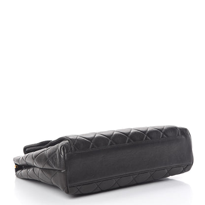 Chanel Lambskin Quilted Shoulder Bag Black 4 of 16