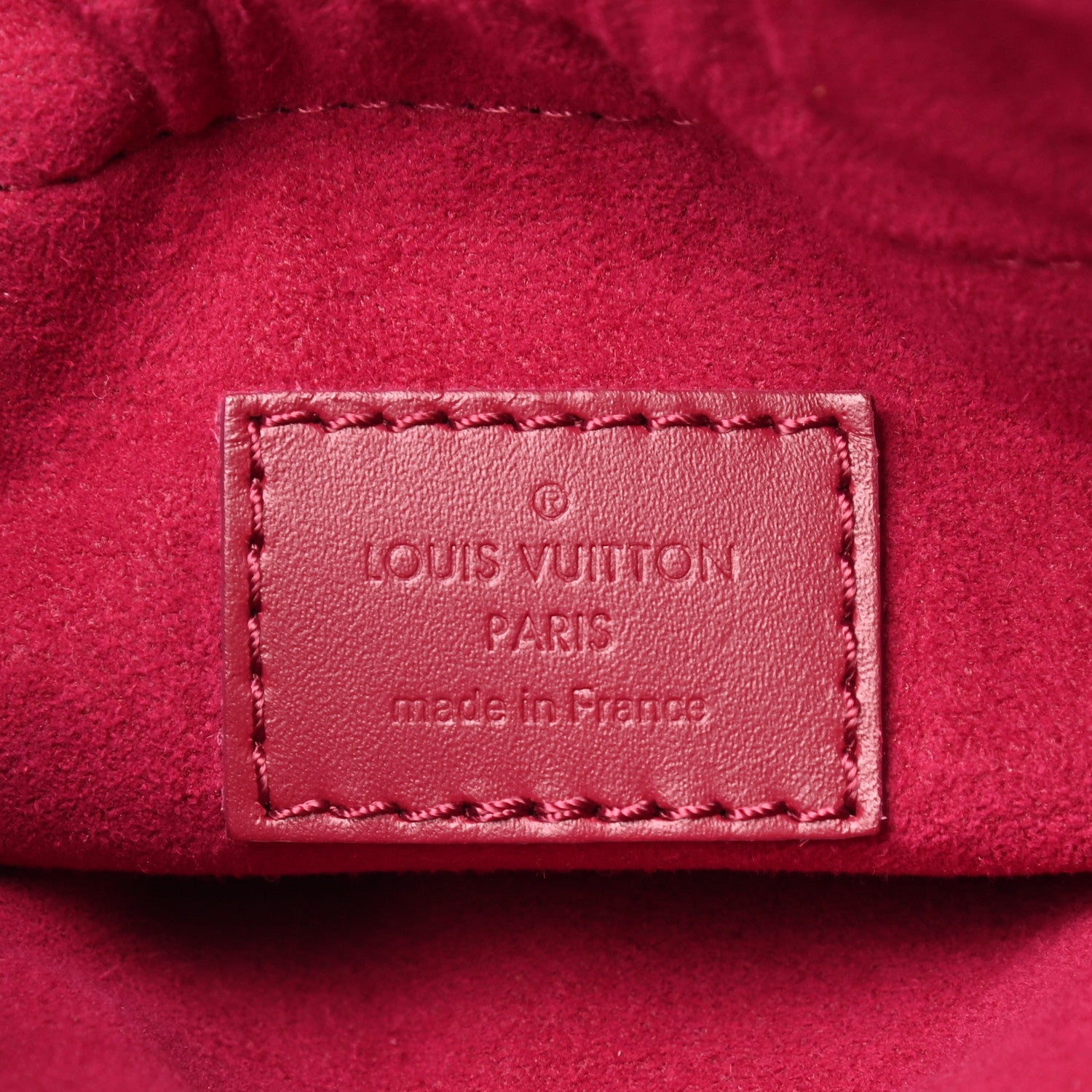 Louis Vuitton Monogram Pouch Noe Fuchsia 6 of 8
