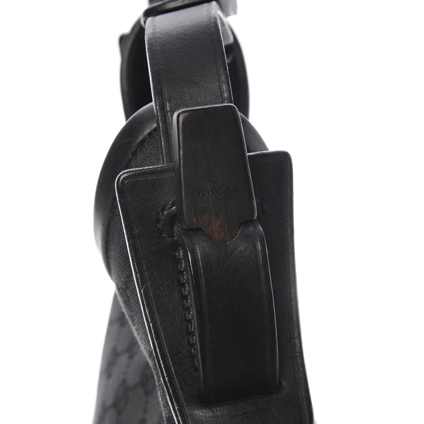 Monogram Small Hobo Black
