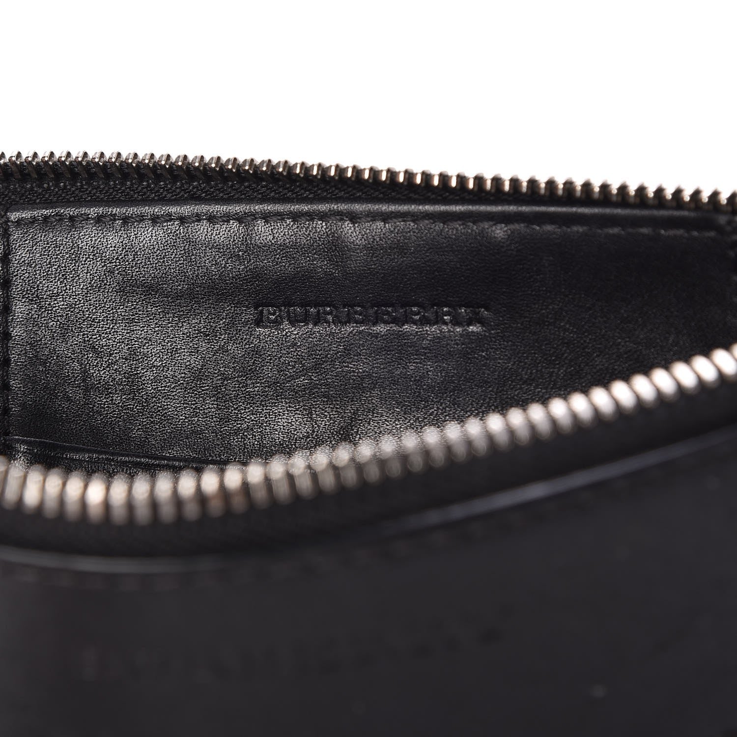 Burberry Mega Check Peyton Crossbody Clutch Bag Black 6 of 11