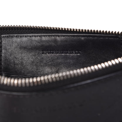 Burberry Mega Check Peyton Crossbody Clutch Bag Black 6 of 11