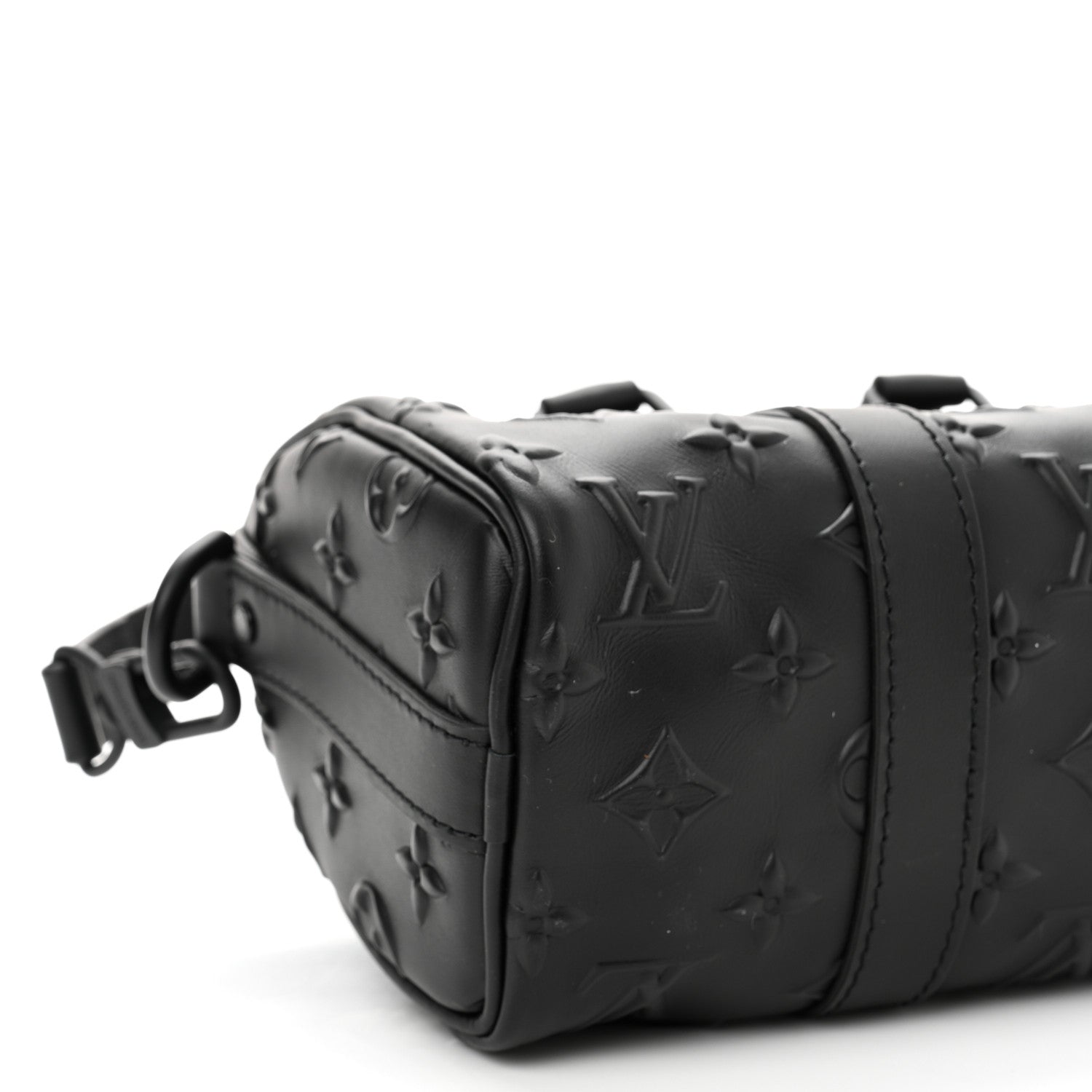 Louis Vuitton Monogram Seal Keepall XS Black 8 of 9