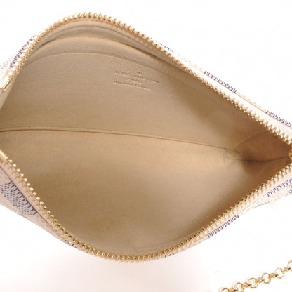 Louis Vuitton Damier Azur Pochette Milla MM 6 of 9