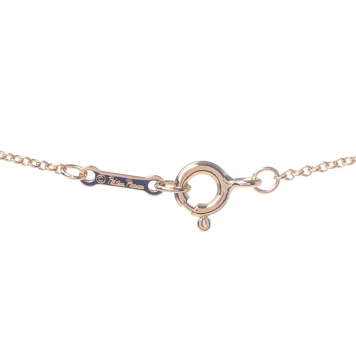 18K Yellow Gold Paloma Picasso Olive Leaf Vine Pendant Necklace