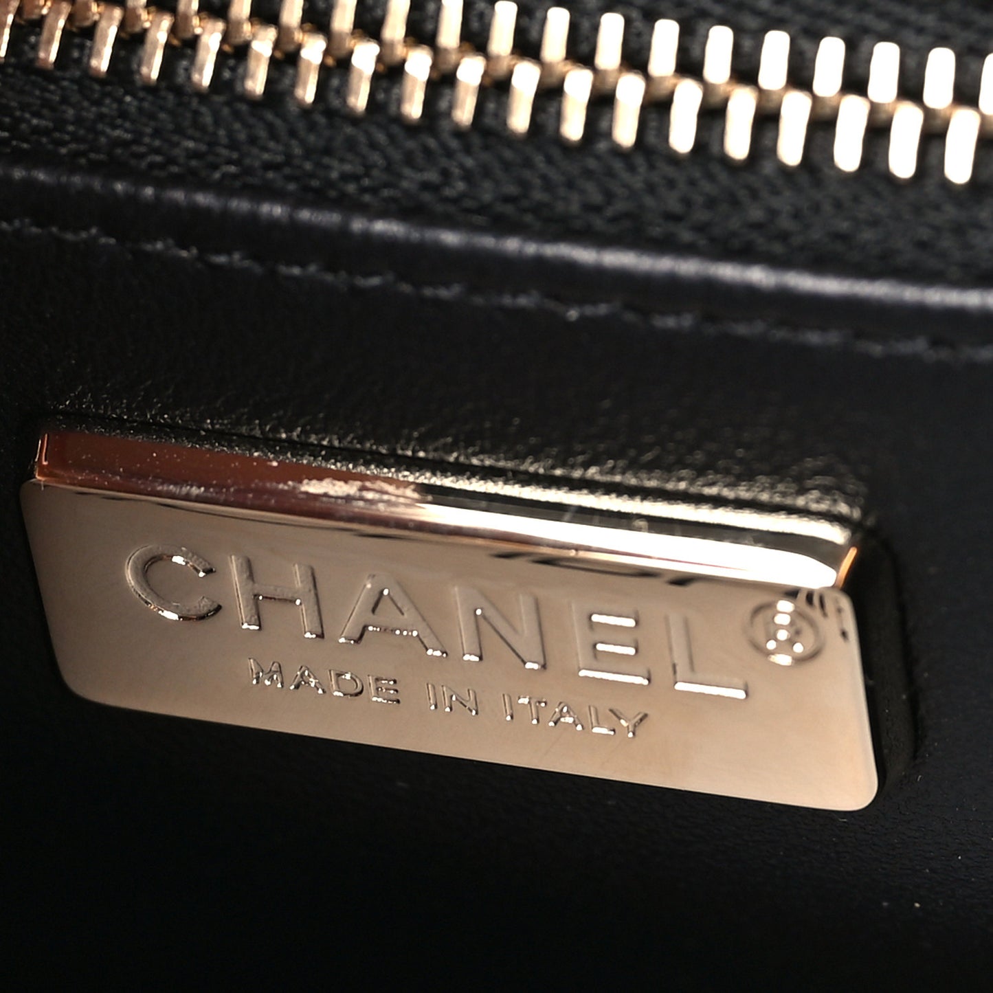 Sequin Nano Kelly Shopper Black
