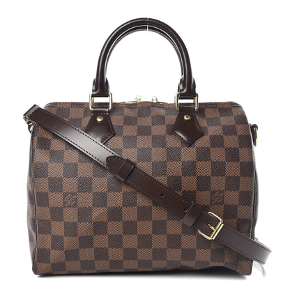 Louis Vuitton Damier Ebene Speedy Bandouliere 25 1 of 10