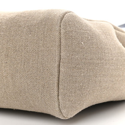 Hermes Military Toile Vache Hunter Herbag Zip Retourne 31 PM Bleu De France Ecru 8 of 8
