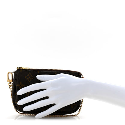 Louis Vuitton Monogram Mini Pochette Accessories 2 of 10