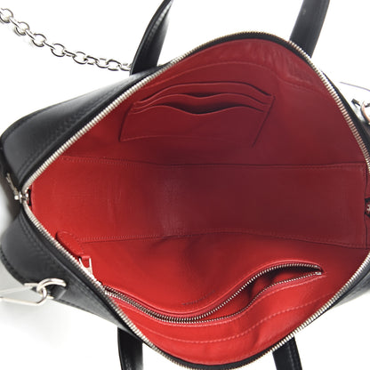 Balenciaga Calfskin XS Triangle Chain Duffle Black 5 of 10