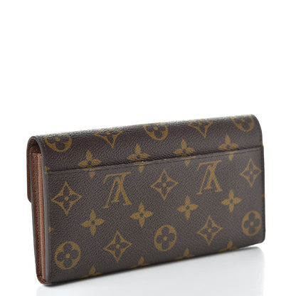 Louis Vuitton Monogram Sarah Wallet NM 3 of 8