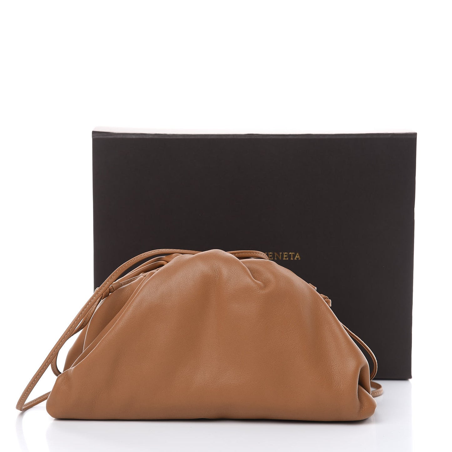 Butter Calfskin The Mini Pouch Cammello