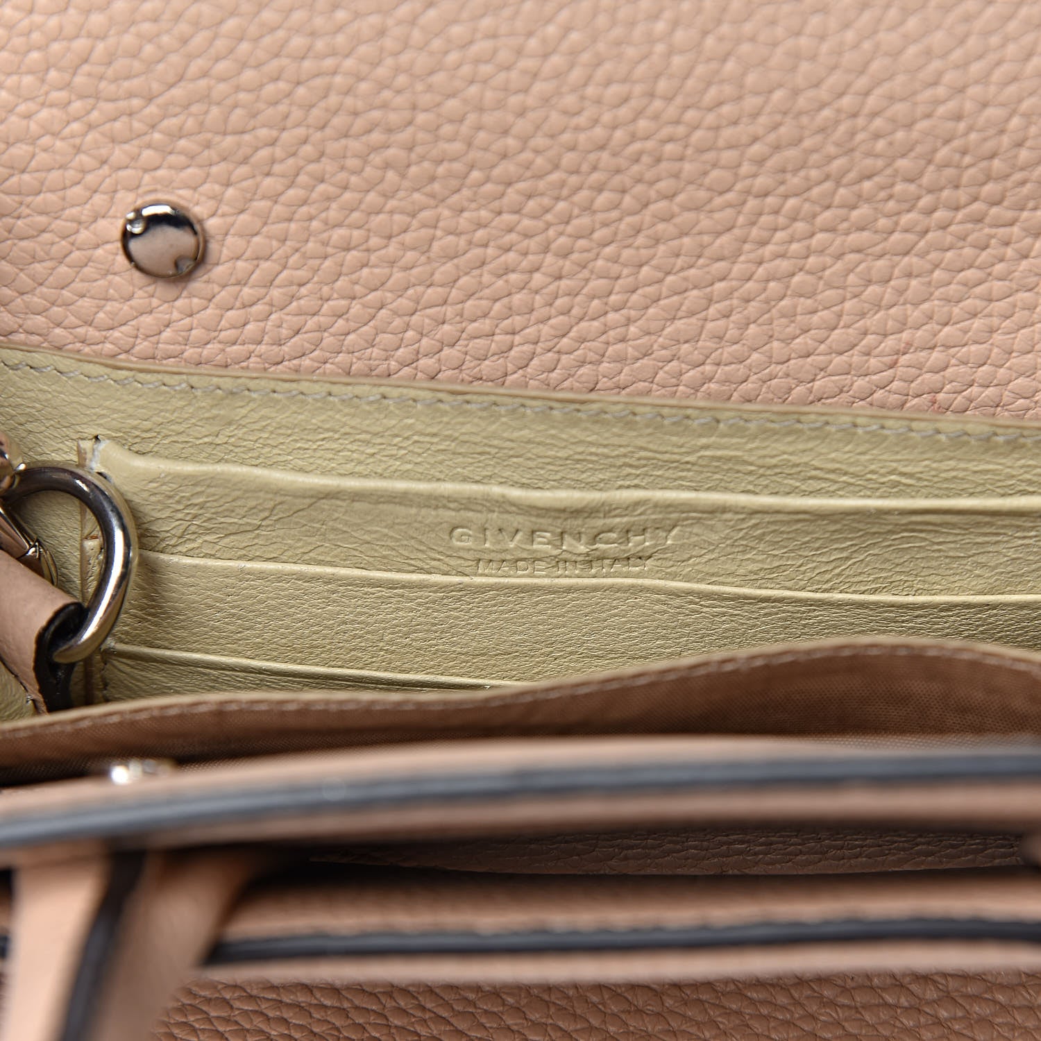 Givenchy Grained Calfskin Nano Horizon Satchel Nude Pink 6 of 9