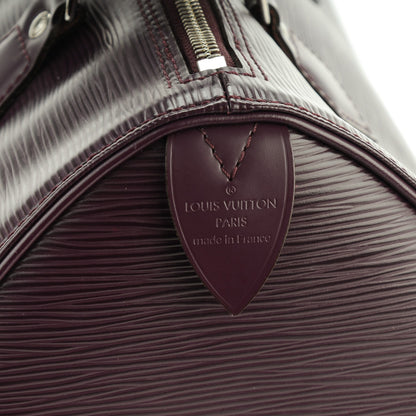 Louis Vuitton Epi Speedy 25 Cassis 6 of 7
