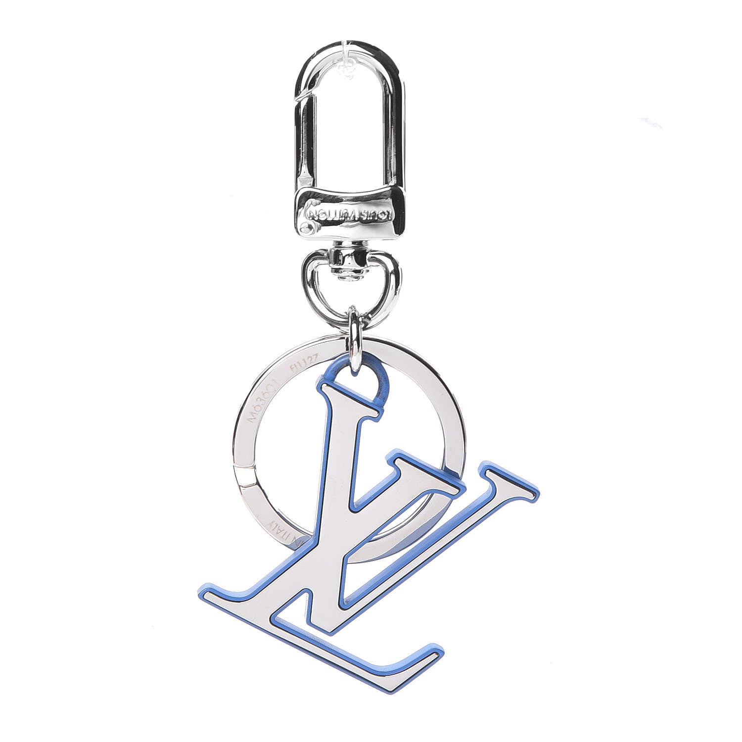 Louis Vuitton LV Chromatic Bag Charm and Key Holder Blue 1 of 3