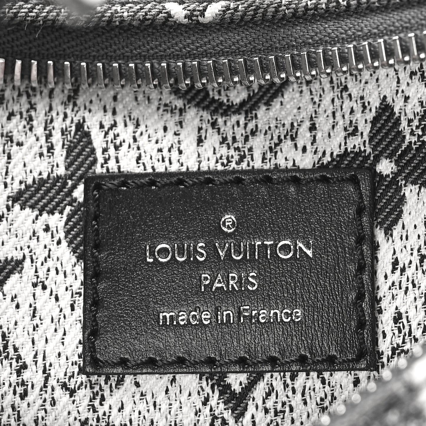 Monogram Jacquard Denim Loop Black