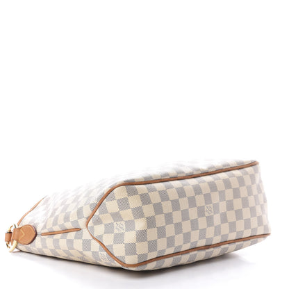 Louis Vuitton Damier Azur Delightful PM Pink 4 of 14