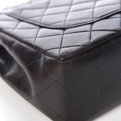 Chanel Lambskin Quilted Jumbo Single Flap Black 14 of 18