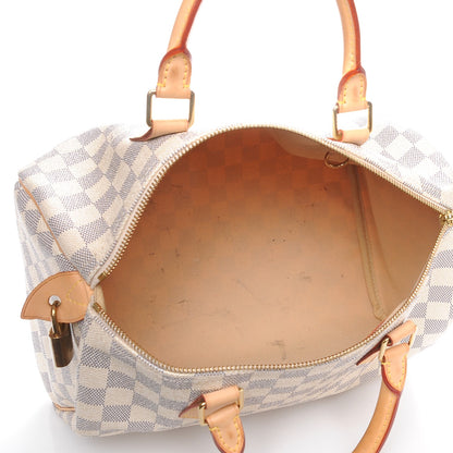 Louis Vuitton Damier Azur Speedy 30 5 of 8