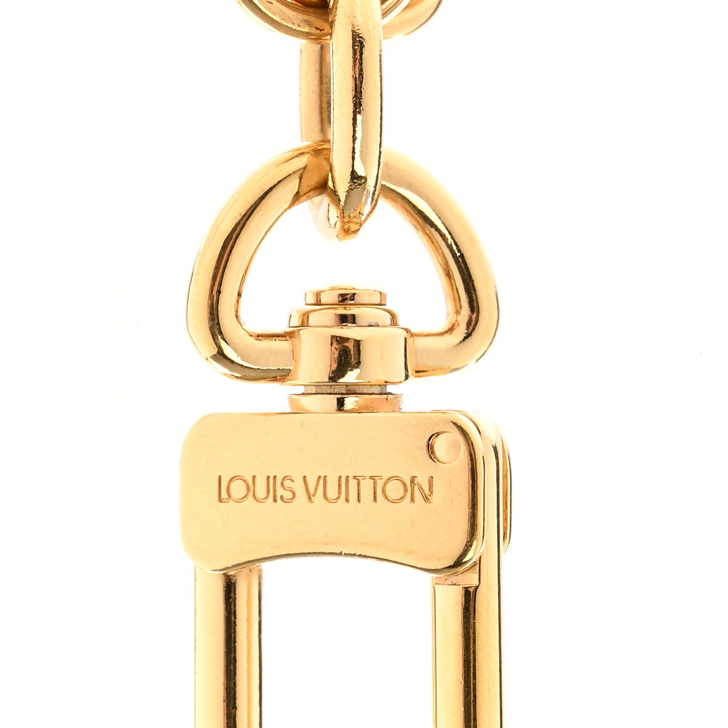 Louis Vuitton 101 Champs Elysees Maizeon Key Holder Gold 3 of 5