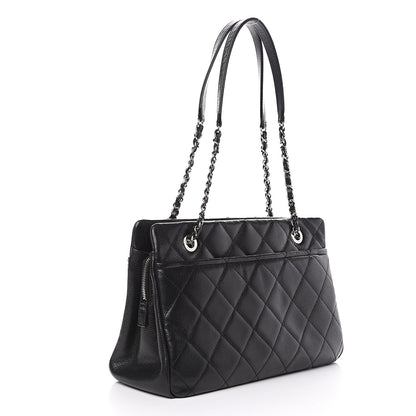 Chanel Caviar Quilted Timeless CC Soft Tote Black 2 of 10