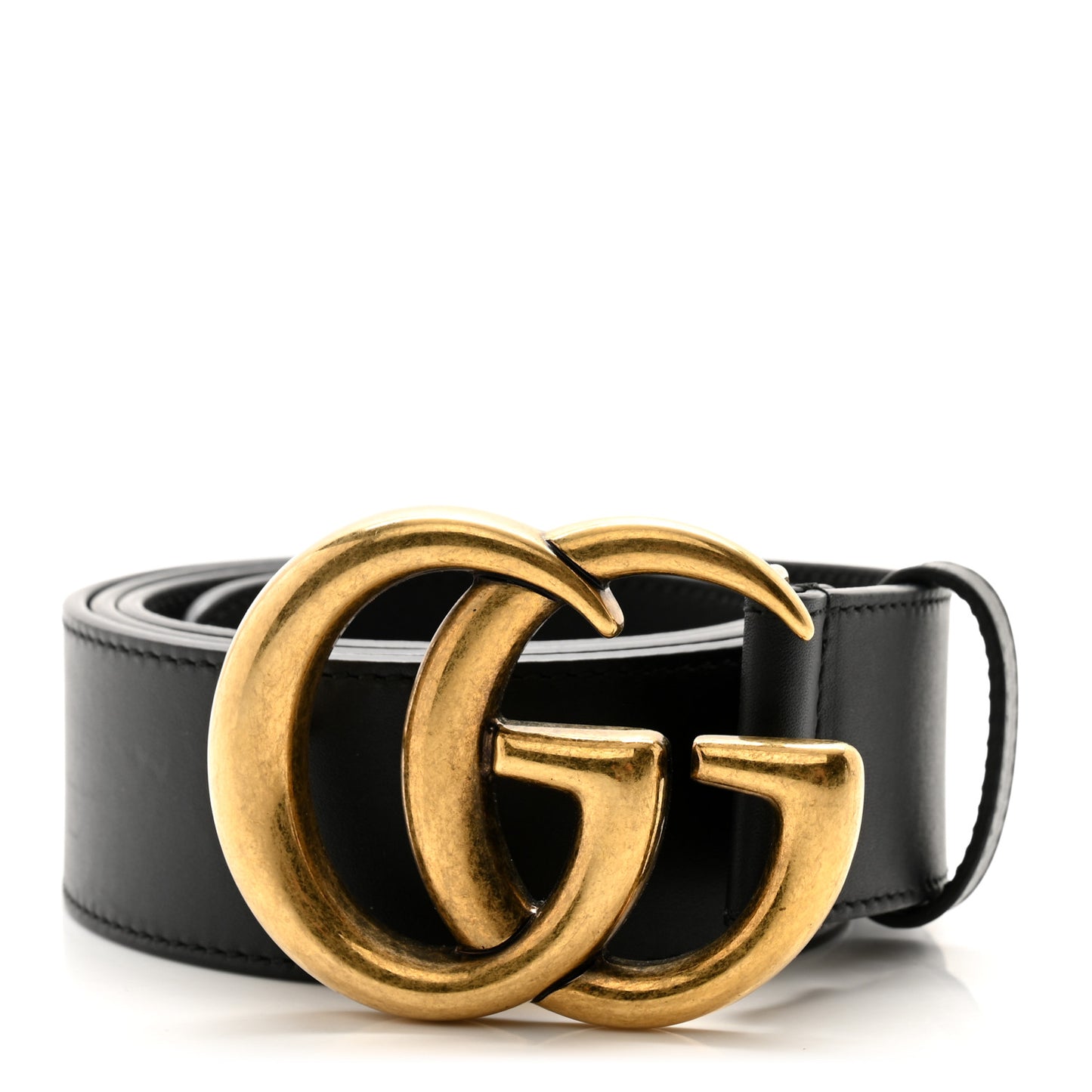 Textured Calfskin Double G 40mm Belt 95 38 Black