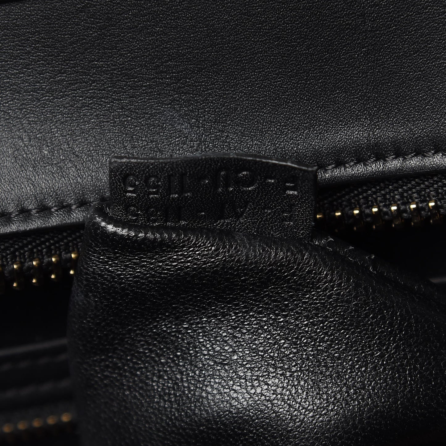 Smooth Calfskin Mini Luggage Black