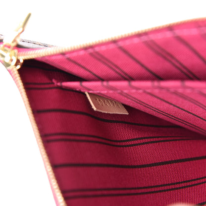 Louis Vuitton Monogram Neverfull MM GM Pochette Pivoine 9 of 10