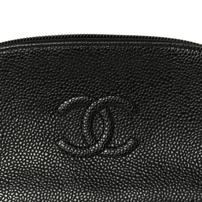 Chanel Caviar Timeless CC Cosmetic Pouch Black 8 of 8