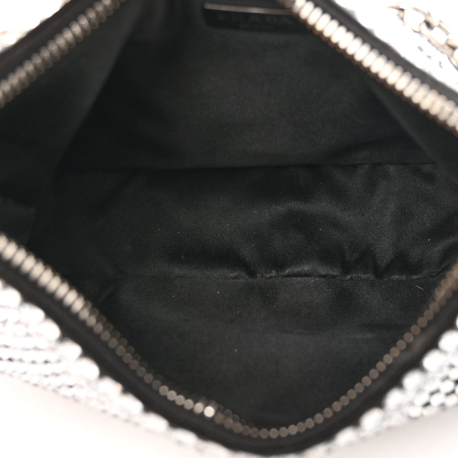 Prada Satin Crystal Re-Edition 2005 Shoulder Bag Cristal 5 of 10