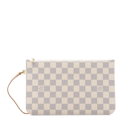 Louis Vuitton Damier Azur Neverfull MM GM Pochette 1 of 8