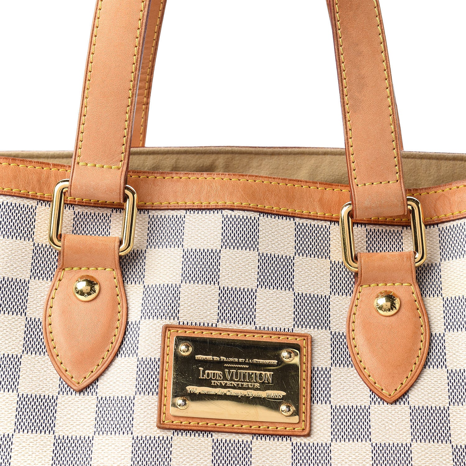 Louis Vuitton Damier Azur Hampstead PM 9 of 9