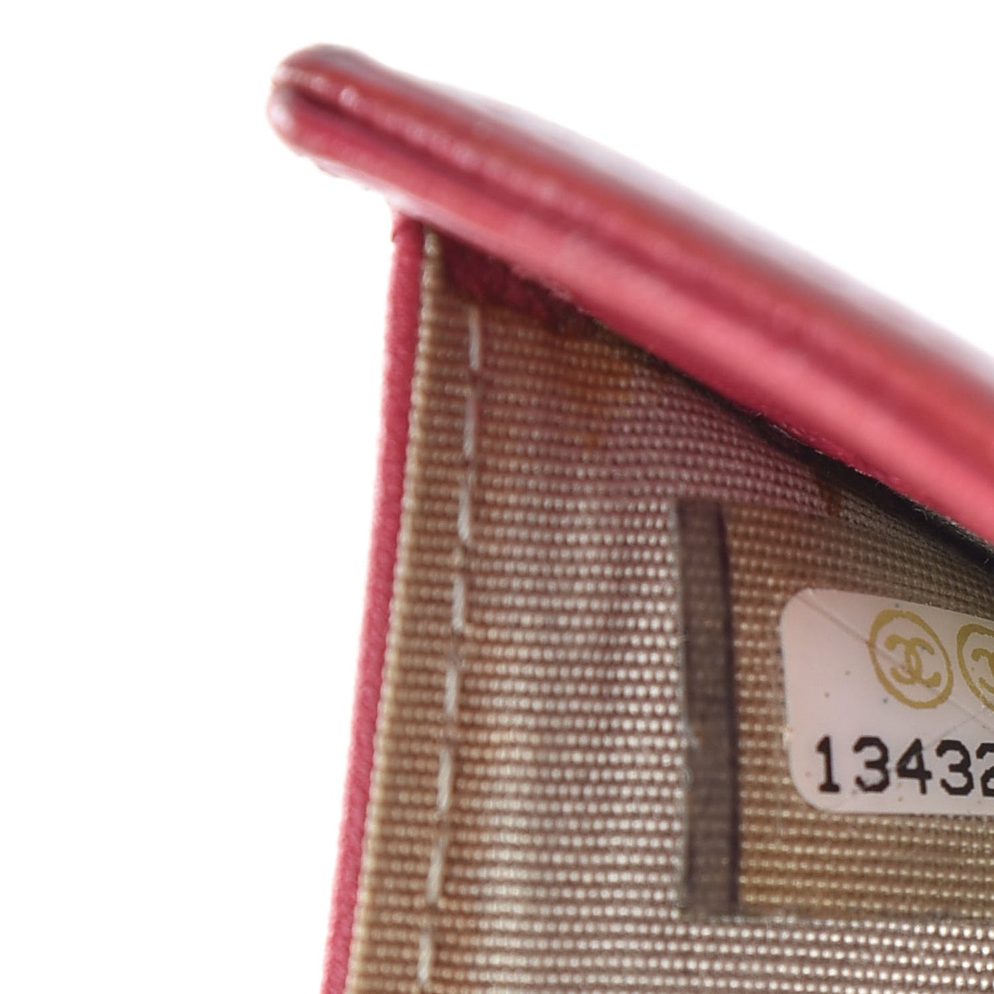 Caviar Sevruga Compact Wallet Fuchsia