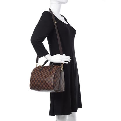 Louis Vuitton Damier Ebene Speedy Bandouliere 25 2 of 12