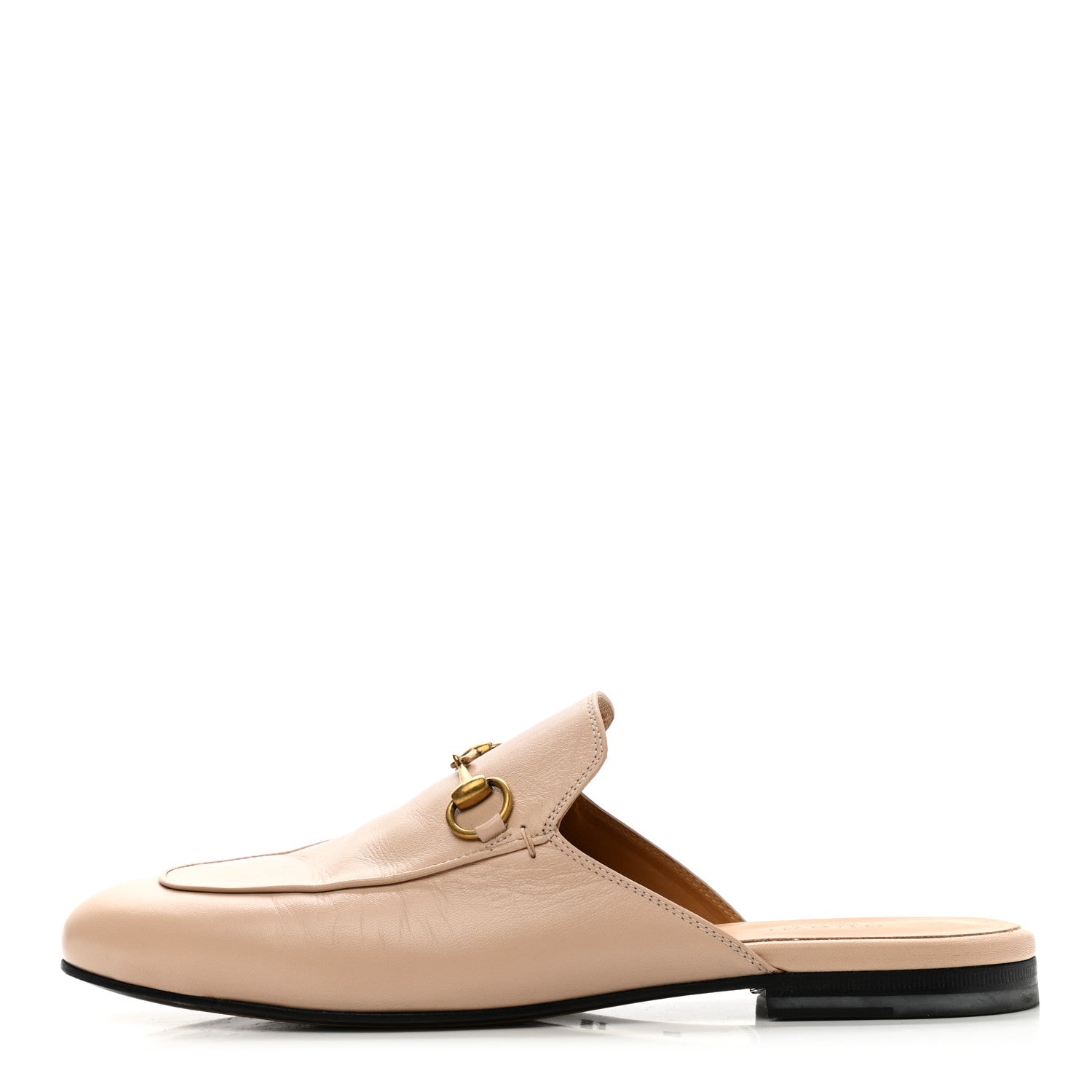 Gucci Malaga Kid Womens Princetown Slippers 38.5 Mud 1 of 11