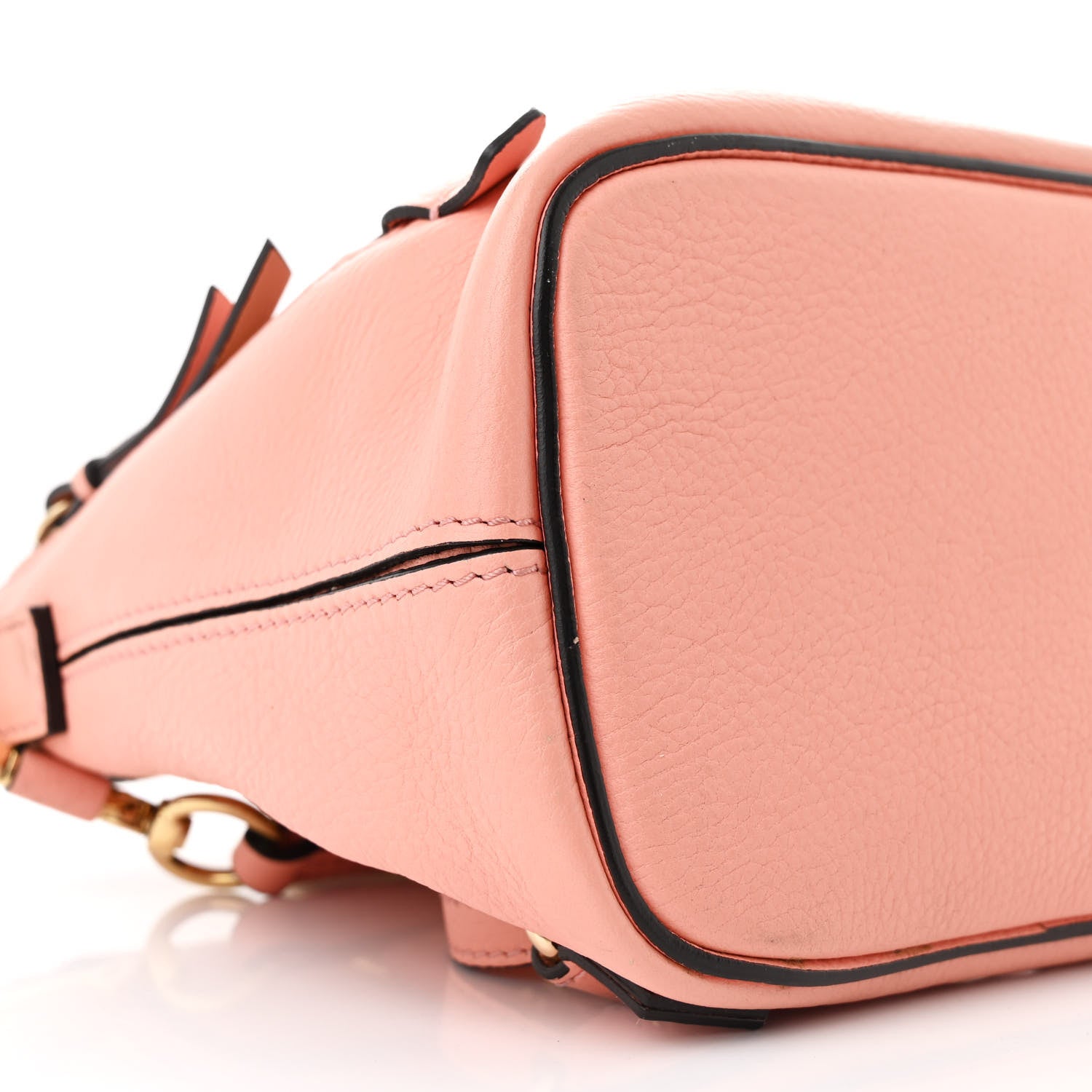 Chloe Suede Calfskin Mini Faye Backpack Washed Pink 9 of 12