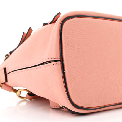 Chloe Suede Calfskin Mini Faye Backpack Washed Pink 9 of 12