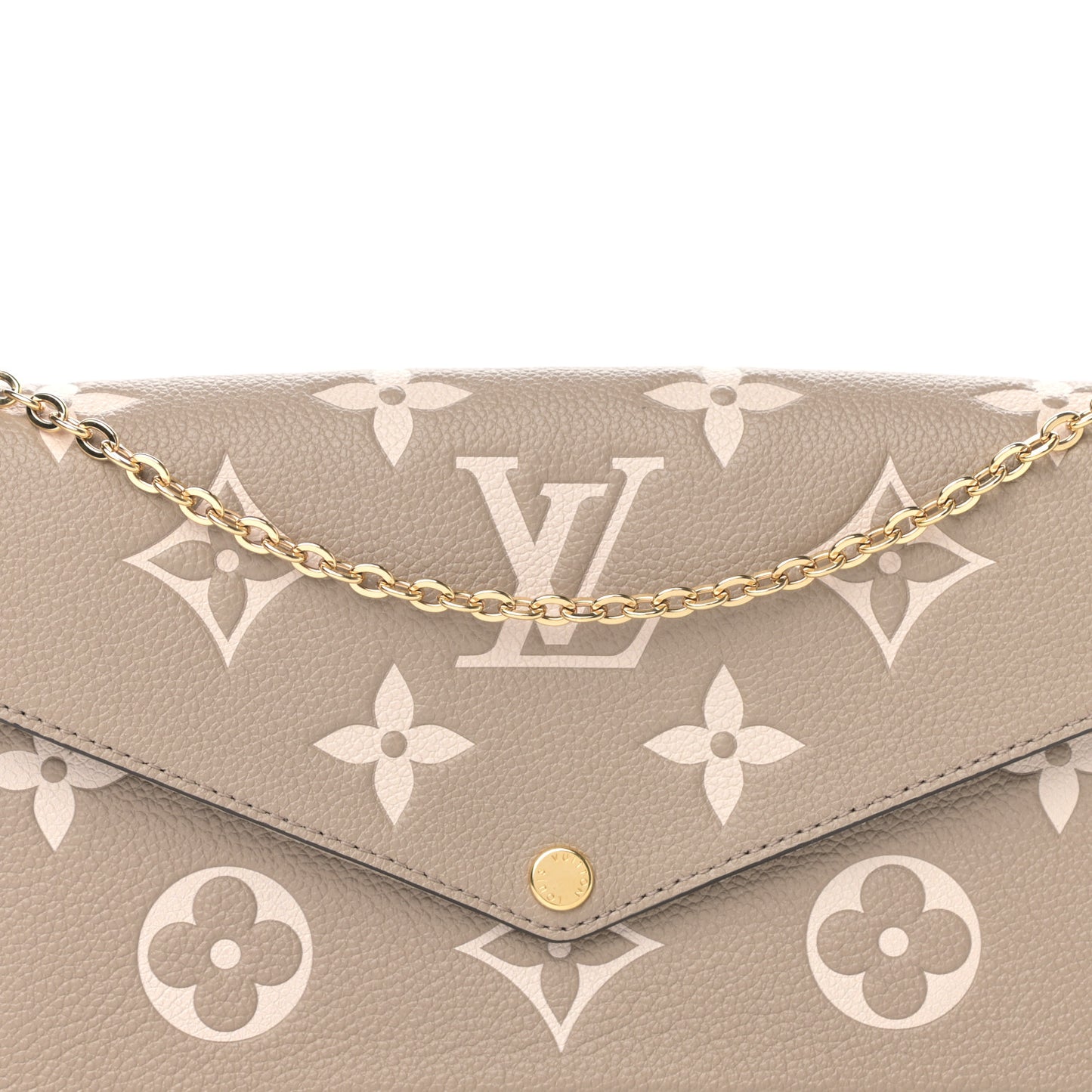 Empreinte Monogram Giant Felicie Pochette Tourterelle Creme