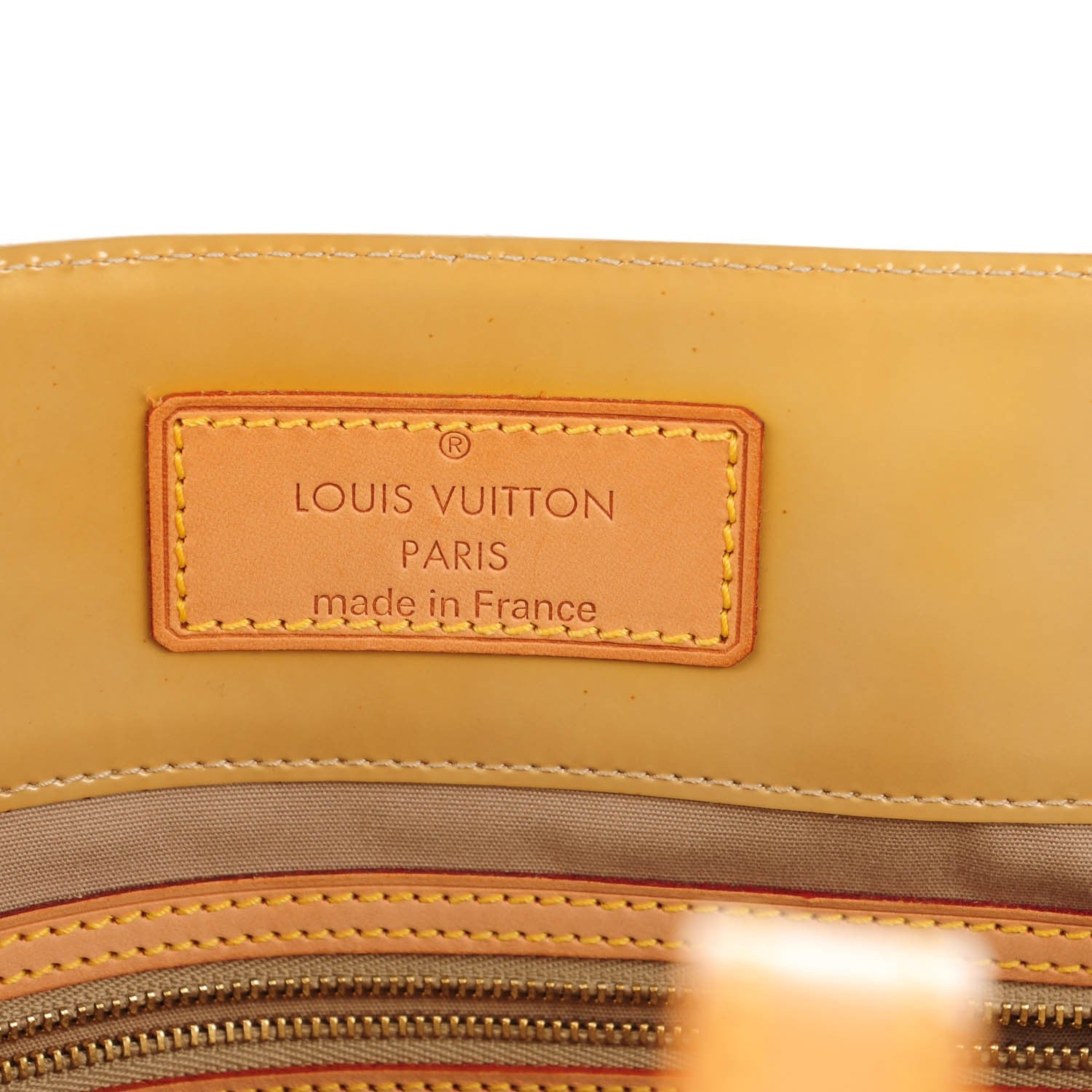 Louis Vuitton Vernis Reade GM Beige 6 of 7