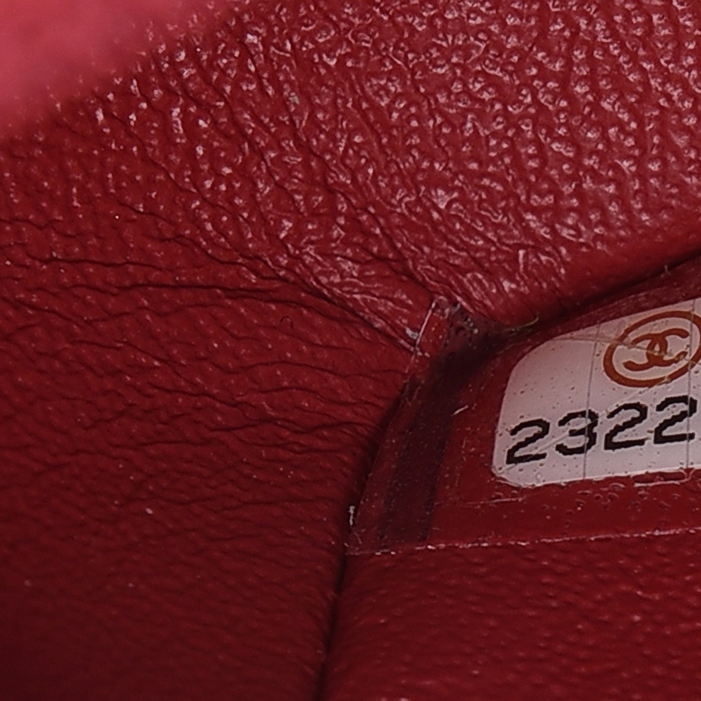 Patent Calfskin Quilted Mini Rectangular Flap Red