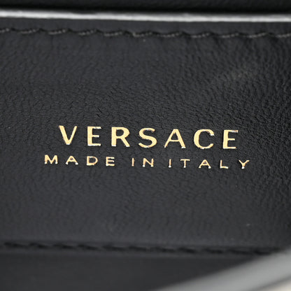 Versace Vitello Virtus Mini Chain Bag White 6 of 11
