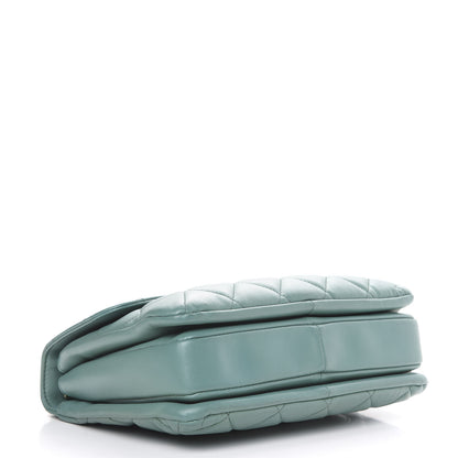 Chanel Lambskin Quilted Small Trendy CC Flap Dual Handle Bag Light Green 5 of 21