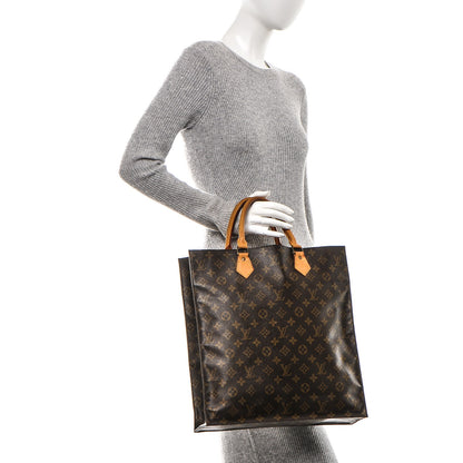 Louis Vuitton Monogram Sac Plat 2 of 8