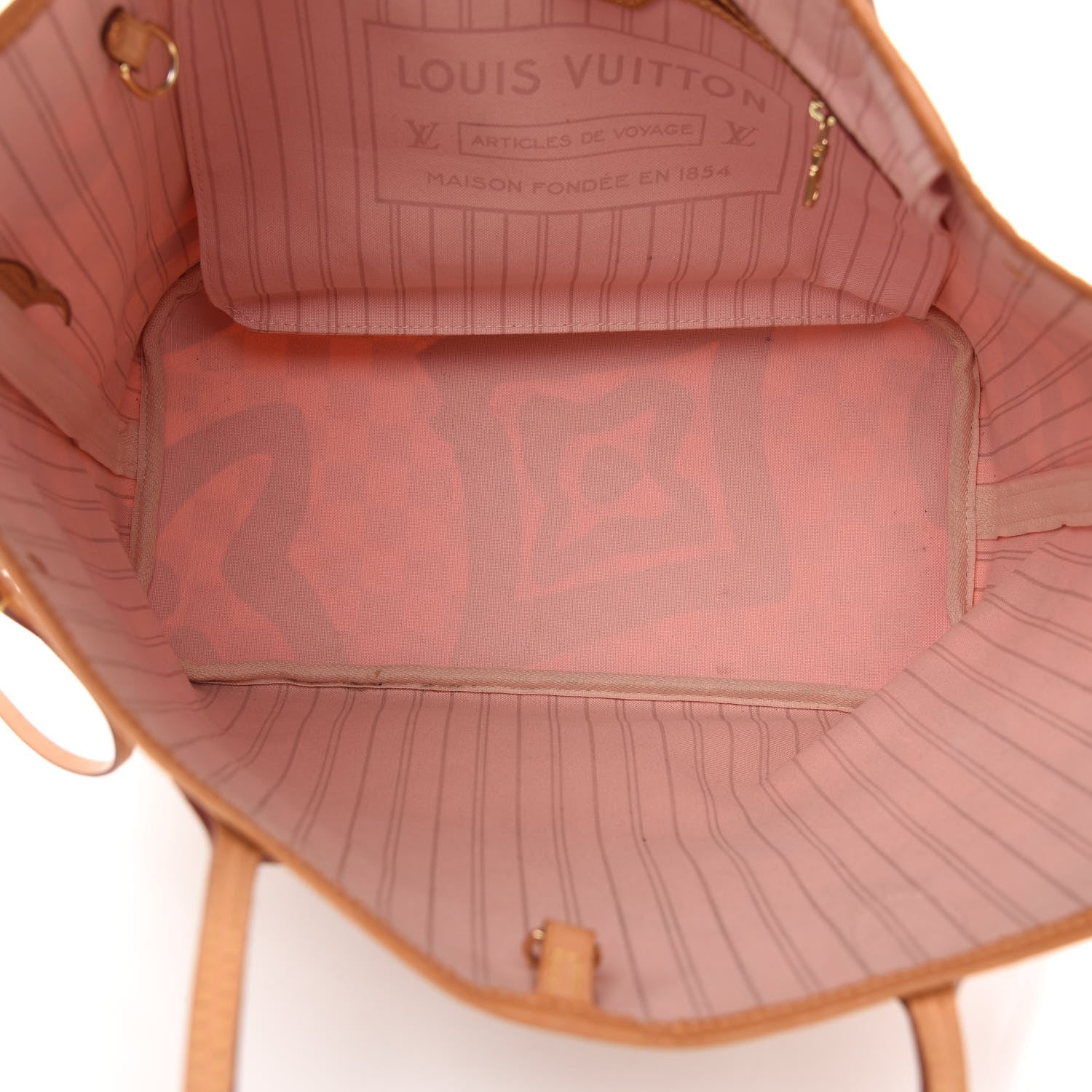 Louis Vuitton Damier Azur Tahitienne Neverfull MM 5 of 13