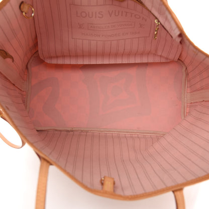 Louis Vuitton Damier Azur Tahitienne Neverfull MM 5 of 13